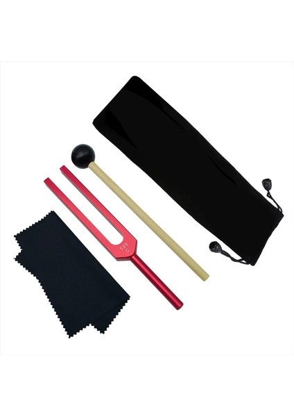 Tuning Fork 528 Hz Çakra Ses Terapisi Vücut Zihin ve Ruhu Uyum Kırmızı Iyileştirmek Için Çatal Tuning (Yurt Dışından)