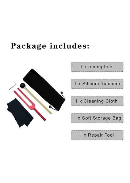 Tuning Fork 528 Hz Çakra Ses Terapisi Vücut Zihin ve Ruhu Uyum Kırmızı Iyileştirmek Için Çatal Tuning (Yurt Dışından) fiyatları