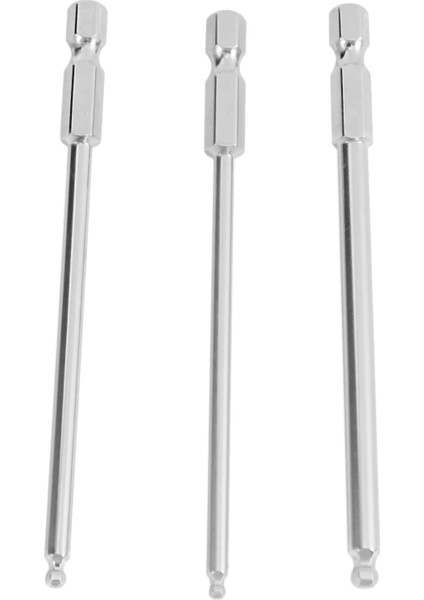 9pcs S2 Çelik Manyetik Hexagon 100MM Uzunluk Kafa Hex Sürücü Bit Set Manuel Aracı H1 5h2 H2 5 H3 H4 H5 H6 H8 H10 (Yurt Dışından) modelleri