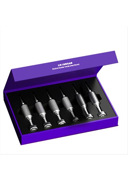 Mekanik Ishell Max 6ın1 Yüksek Sertlik Hassas Tornavida Erik Çiçeği Telefon Için Haç Alt Iç Sökme Araçları (Yurt Dışından)