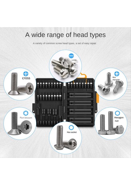 28PC Tornavida Özel Şekilli Bükülme Bit Kol Başı Set Tornavida Tornavida Tornavida Onarım Aracı Kiti (Yurt Dışından) modelleri