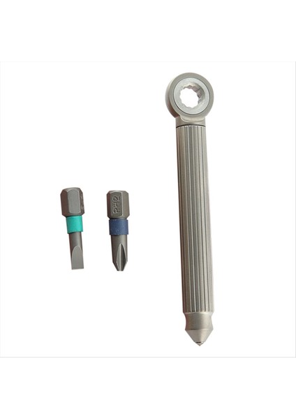 Açık Titanyum Çok Fonksiyonlu Edc Aracı Aracı Flathead Tedaf Tedavisi Bırakta Tabrifi Taşınabilir Anahtarlık (Yurt Dışından)