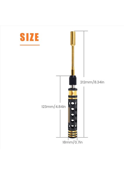 2x 9 In 1 Rc Takım Kiti Rc Araç Tool Kit Rc Hex Sürücü Tornavida Seti Rc Araba Hobi Araçları (Yurt Dışından) fırsatları