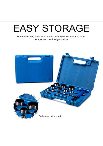 28PCS Hollow Punch Set Dıy Deri El Sanatları Kemer Çöpleme Aracı Plastik Kutu Dıy Deri Zanaat Aracı 5MM-35MM (Yurt Dışından) fırsatları
