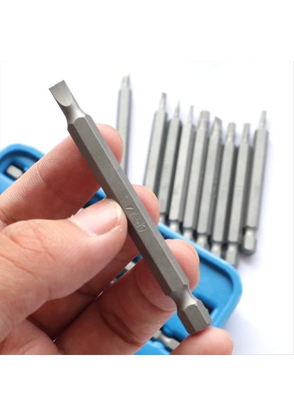 50PCS Ekstra Uzun Erişim Bit Seti 75MM Güvenlik Tornavida Bitleri Yıldız Altı Hex Square Secner Bit (Yurt Dışından) modelleri