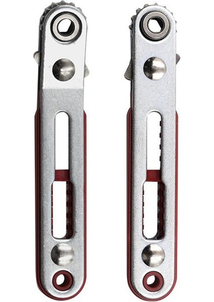 2pcs Mini Hızlı Cırcır Anahtarı Seti Düz/dirsek Tornavida Seti Ratchet Anahtarı Aracının Iki Kafa Var (Yurt Dışından)