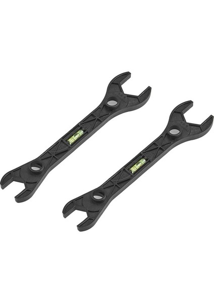 2 Adet Ppr Hortum Somun Plastik Duş Anahtarı Duş Mikser Mikseri Valfi Montajı Montaj Kılavuzu Seviye Göstergesi (Yurt Dışından)