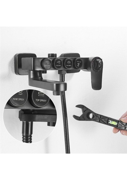 2 Adet Ppr Hortum Somun Plastik Duş Anahtarı Duş Mikser Mikseri Valfi Montajı Montaj Kılavuzu Seviye Göstergesi (Yurt Dışından) fırsatları