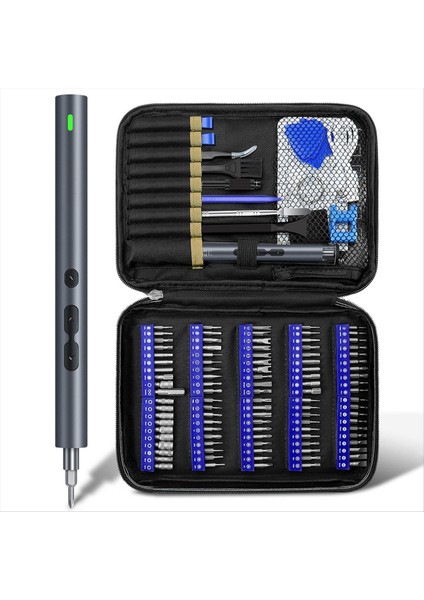 100 Manyetik Matkap Biti Tornavida Kablosuz Onarım Aracı Kiti ile Mini Elektrikli Tornavida Seti 1 Inç 120 (Yurt Dışından) fiyatları