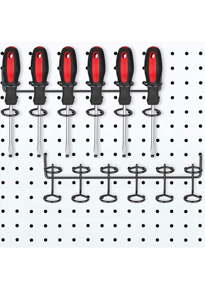 8 Adet Tornavida Tutucu Pegboard Çok Tool Tutucu Aksesuar Pegboard Aksesuarları Pegboard Için Çok Ring Alet Tutucu (Yurt Dışından) fiyatları