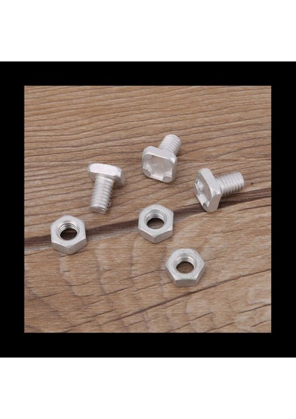 200 Pcs M6X12MM Sera Fındık ve Cıvatalar Kare Kafa Cıvataları Fındık Sera Onarım Kiti Yedek Bahçe Malzemeleri (Yurt Dışından) indirimleri