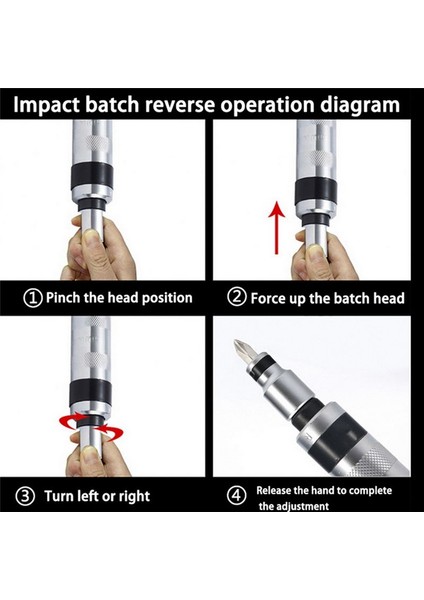Darbe Sürücü Tornavida El Aleti Loşetler Için Taşınabilir Cıvatalar Inatçı Bağlantı Elemanlarını Sökün (Yurt Dışından) modelleri