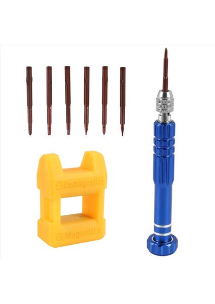 Manyetik 6 Arada 1 Tiny Vidalı Terozlu Kit Küçük Tornavida Seti Cep Telefonları Izleme Gözlük Vb Için Mini Vidalar (Yurt Dışından)