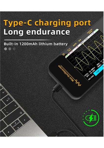 Bıde Mini Tablet Osiloskop Tek Kanallı 10MHZ 48MSA/S El Taşınabilir Elektrikçi Onarım Oto Onarım Aleti (Yurt Dışından) indirimleri