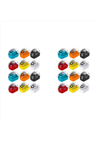 24PACK Dijital Taksitli Parmak Tezgahı LED Renkli 5 Basamaklı Elle Tutulan Sayaç LED Işığı Taşıma Yüzüğü (Yurt Dışından)