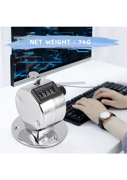 Yuvarlak Taban 4 Haneli El Tutma Mekanik Palmiye Tıklama Sayacı (Yurt Dışından) fiyatları