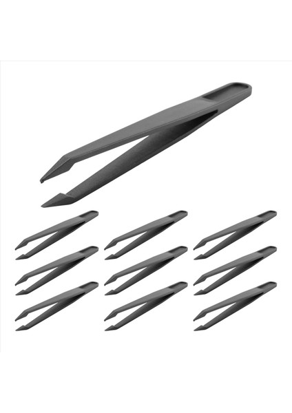 10 Adet Siyah Plastik Uç Kafa Anti Statik Cımbız 12CM Uzunluk (Yurt Dışından) fiyatları