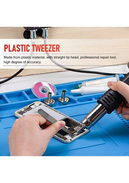 10 Adet Siyah Plastik Uç Kafa Anti Statik Cımbız 12CM Uzunluk (Yurt Dışından) fırsatları