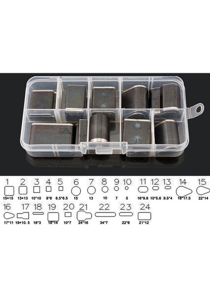 48PCS Deri Kesme Kalıpları Set Deliği Içi Boş Yumurta Kesici Diy Alet Kiti Kısa Deri Kemer Delme Aracı Oval Yuvarlak Kare (Yurt Dışından) fiyatları