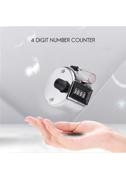 4 Haneli Numara Tıklatıcı Golf El Taksitli Sayaç Gümüşü Tıklayın (Yurt Dışından) indirimleri