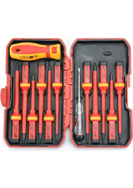 26 Pcs Vde Yalıtımlı Tornavida Seti Cr-V Yüksek Voltaj 1000V Manyetik Phillips Yuvalı Torx Tornavida El Aletleri (Yurt Dışından) fırsatları