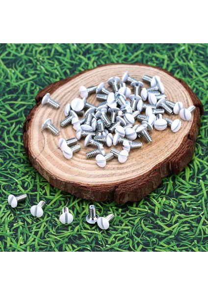 240 Pcs 3/8 Inç Uzunluğunda 6-32 Iplik Beyaz Duvar Plakası Vidaları Çıkış Kapağı Vidaları Duvar Plakası Vidaları Elektrik Vidaları (Yurt Dışından) fırsatları