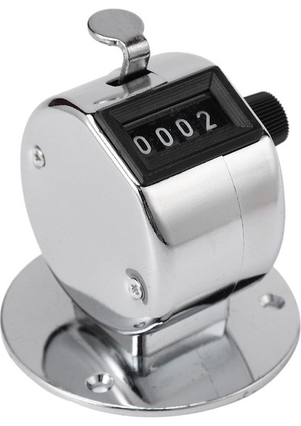 3x Yuvarlak Base 4 Saksı Manuel El Tally Mekanik Palmiye Tıklama Sayacı (Yurt Dışından) modelleri