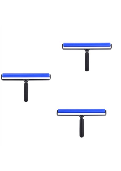 3x 12 Inç Genişliğinde Silikon Yumuşak Kauçuk Yapıştırma Silindiri Squegee Haddeleme Tekerleği Anti-Statik Yapışkan Deadener Otomotiv (Yurt Dışından)