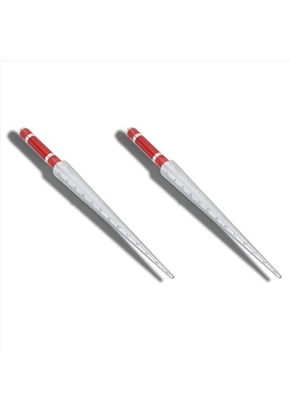 2x Konik Gauge Kaynak Filding Göstergesi Gage Kaynak Kamar Konik Gage Feeler Derinlik Cetvel Uzay Deliği Ölçüm Aracı 3-15MM (Yurt Dışından)