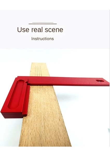 200MM Alüminyum Dik Açı Cetveli Ağaç Işleme Yükseklik Cetveli Inç Dik Açı Cetvel (Yurt Dışından) modelleri