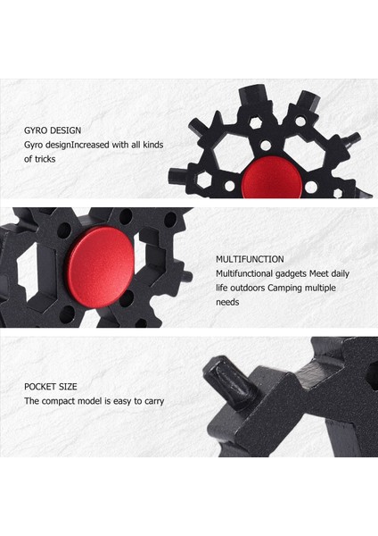 22 Snowflake Multitolool Karbon Çelik Snow Flake Standart Çoklu Altlı Erkekler Için Kar Tanesi Anahtarı Leri B B (Yurt Dışından) modelleri