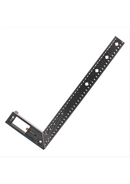 40CM Hassas Işaretleme Sağ Açılı Cetvel 45/90 Derece Delik Açısı Cetvel Endüstriyel Scribe Işaretleme Açısı Ölçer Ahşap Işleme (Yurt Dışından)