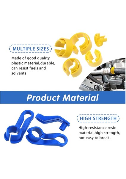 16PCS Yakıt Hattı Bağlantısı Çıkarma Aracı Seti 1/4 5/16 3/8 1/2 5/8 3/4 7/8inç Yakıt Hattı Kaldırma Aracı Araç Ac Yakıt Hattı Için (Yurt Dışından) fiyatları