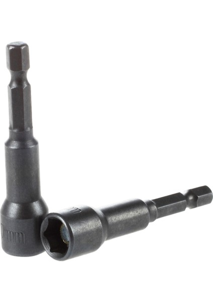 2pcs 1/4 Shank Manyetik 10MM Soket Anahtarı Altıgen Somun Sürücü Biti (Yurt Dışından)