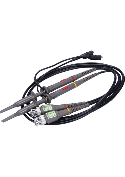 2 Paket P6100 100 Mhz Osiloskop Probu 10 1 ve 1 1 Rigol Atten Owon Siglent Için Değiştirilebilir (Yurt Dışından)