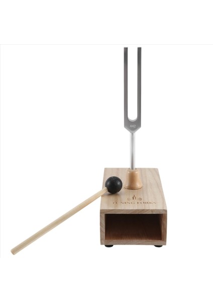 442Hz Tuning Fork Tuning Fork Rezonans Kutusu Çakra Tuning Çatallar Ses Terapisi Yoga Meditasyon ve Gevşeme (Yurt Dışından) modelleri