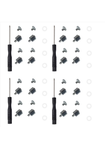 4set M 2 SSD Vida Kiti Ngff Nvme SSD Standoff Montaj M 2 Ngff/nvme Vida Set A-Sus M 2 SSD Için Vidalı Alçakgönüllü Somun (Yurt Dışından)