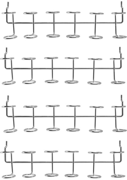 4 Adet Tornavida Tutucu Pegboard Çok Tool Tutucu Aksesuar Pegboard Aksesuarları Pegboard Için Çok Ring Alet Tutucu (Yurt Dışından)