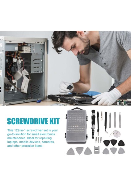 122 1 Arada Çok Fonksiyonlu Hassasiyetli Manyetik Tornavida Seti Bilgisayar Pc Cep Telefonu Ekipmanı Tamir Tornavida Kiti (Yurt Dışından) fırsatları