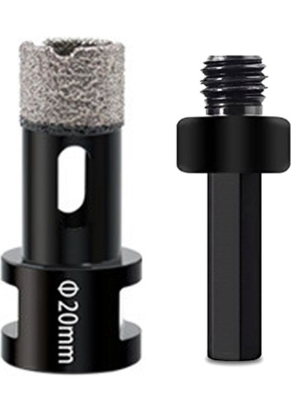 Kuru Elmas Çekirdek Matkap Bitleri Porselen Seramik Karo Granit Mermer Taş Tuğla Vakum Lehimlenmiş 20MM Fayans Deliği Testereleri (Yurt Dışından)