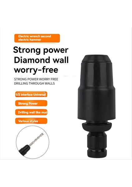 1/2 Inç Matkap Yapma Adaptörü Elektrikli Alışlar Parçalar Hızlı Serbest Bırakma Taşınabilir Soket Adaptör Darbe Anahtar Dönüşümü (Yurt Dışından) fiyatları