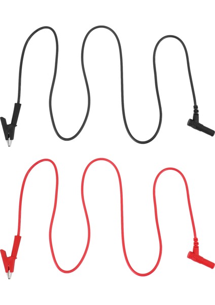 4 Çifte Muz Fişine Timsah Klipsli Testi Kurşun Timsah Klipsli Lab (Yurt Dışından) fiyatları