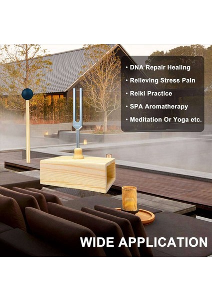 4x 432 Hz Rezonans Kutusu ile Ayar Çatal Ses Iyileştirme Ayar Çatal Rezonans Öğretimi Işitme Testleri Meditasyon Için (Yurt Dışından) indirimleri