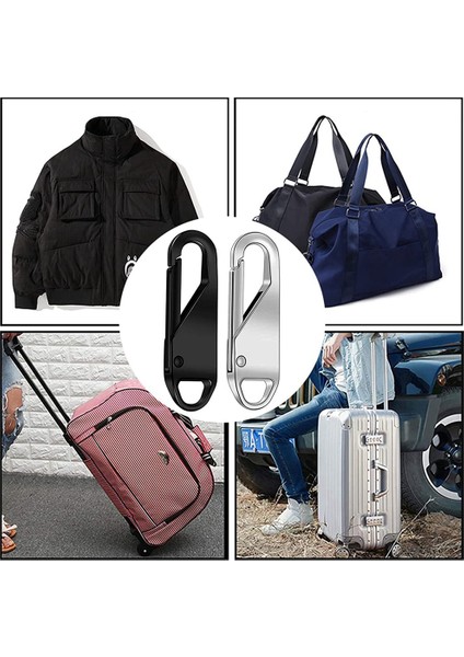 Metal Yedek Fermuar (10 Parça) Zip Onarımı Için Metal Sekmeler Kıyafetler Bagaj Bavul Sırt Çantası Dıy Zanaat Için (Yurt Dışından) indirimleri