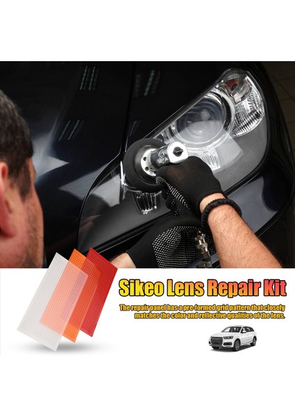 Sikeo Li Araba Otomatik Lens Onarım Kiti Evrensel Çoklu Paketli Araç Farlar Arka Lamba Onarım Aracı Set Araba Işıkları Çatlak Tamir Filmi (Yurt Dışından) indirimleri