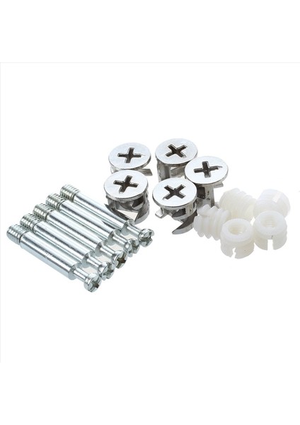 Dübel ve Önceden Yerleştirilmiş Somun ile Mobilya Kamerası Takma (15 Set) (Yurt Dışından) fiyatları