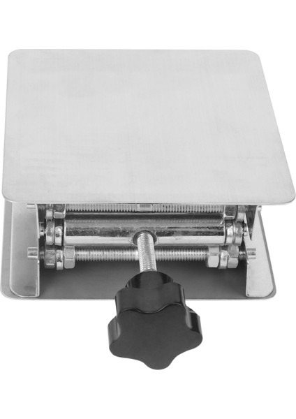 2x Scientific Lab JACK-100 x 100MM Paslanmaz Çelik Laboratuvarı Stand Tablo Rafı Makas Laboratuvarı Lift Kaldırıcı Bilim Deneyi (Yurt Dışından) fırsatları