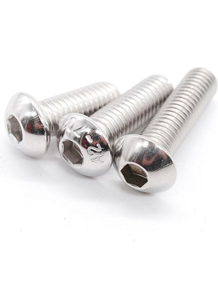 Paslanmaz Çelik Vidalı Altı Hexgon Hex Soket Düğmesi Yuvarlak Tavan Vidaları Cıvata Somun Yasal Set Kutusu Kiti Altıgen Soket Vidası (Yurt Dışından) modelleri