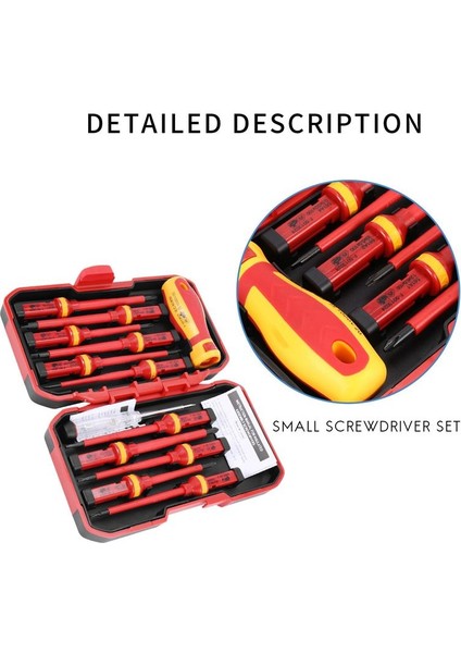 13 Pcs Vde Yalıtımlı Tornavida Seti Cr-V Yüksek Voltaj 1000V Manyetik Phillips Yuvalı Torx Tornavida Dayanıklı El Aletleri (Yurt Dışından) indirimleri