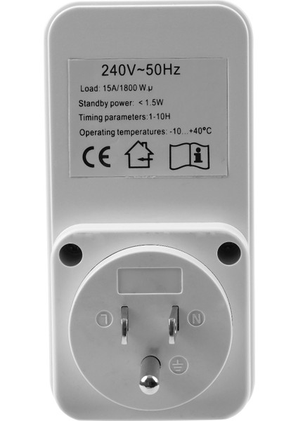 Geri Sayım Zamanlayıcı Switch Akıllı Kontrol Plug-In Socket Soket Abd Fişini Otomatik Olarak Kapatır (Yurt Dışından) indirimleri